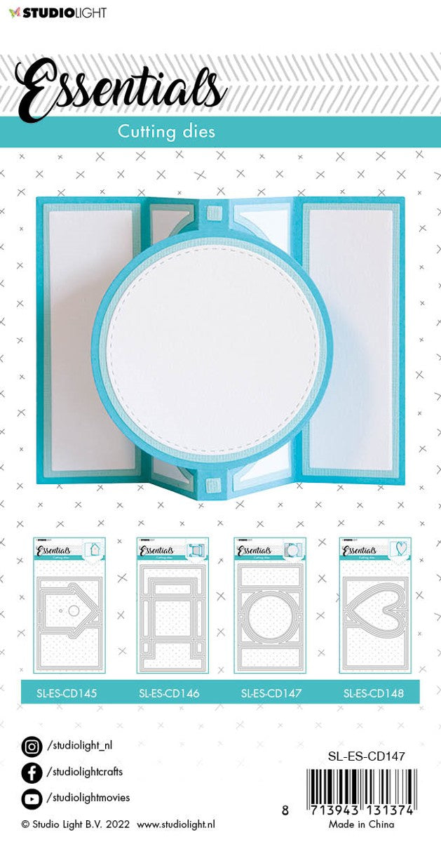 SL Essentials - cutting die - #147 - circle fold