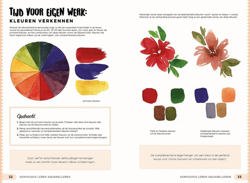 Boek - Eenvoudig leren aquarellen