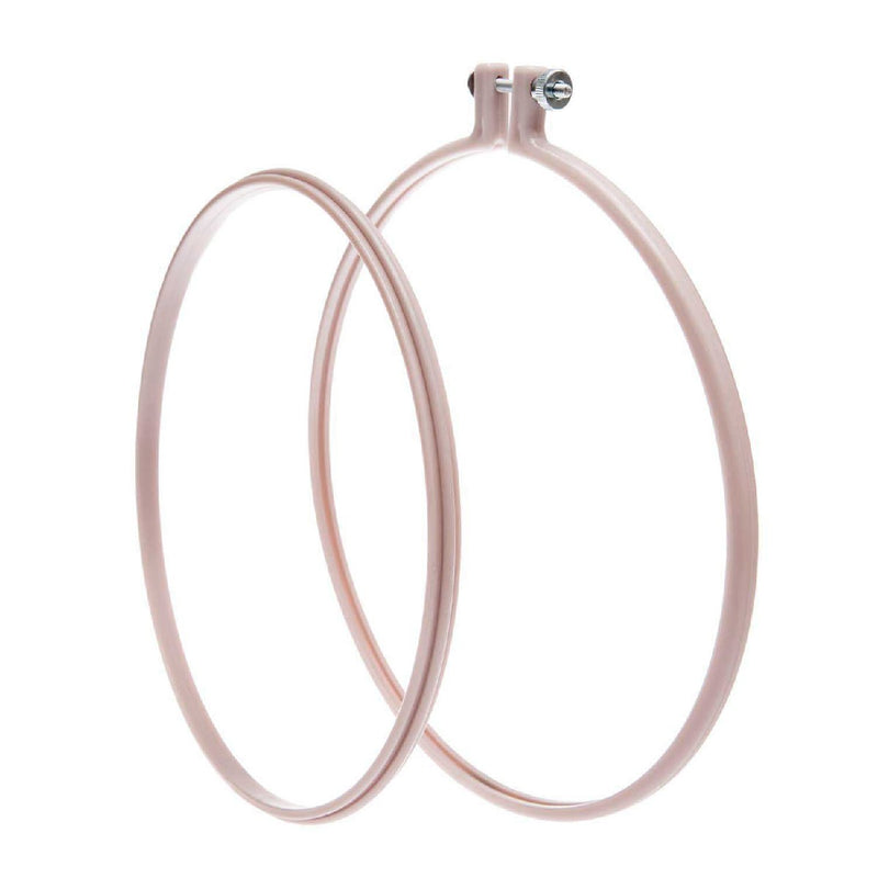 Borduurring kunststof - 20,3 cm - mauve