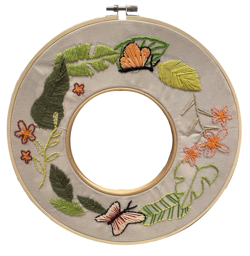 Borduurring hout - 20 cm