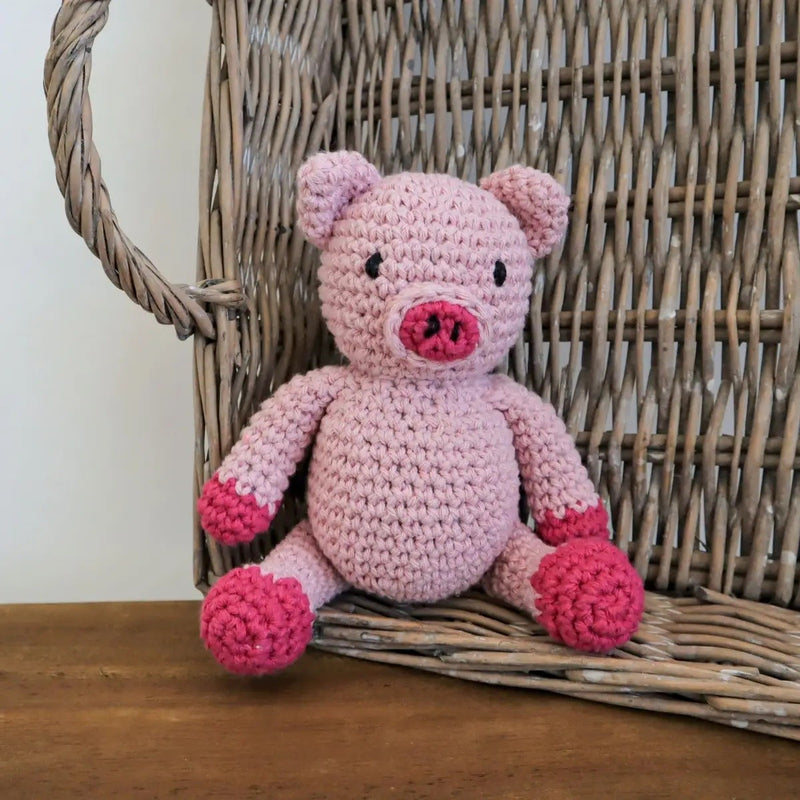 Hoooked DIY kit - Piglet Maggie - blossom