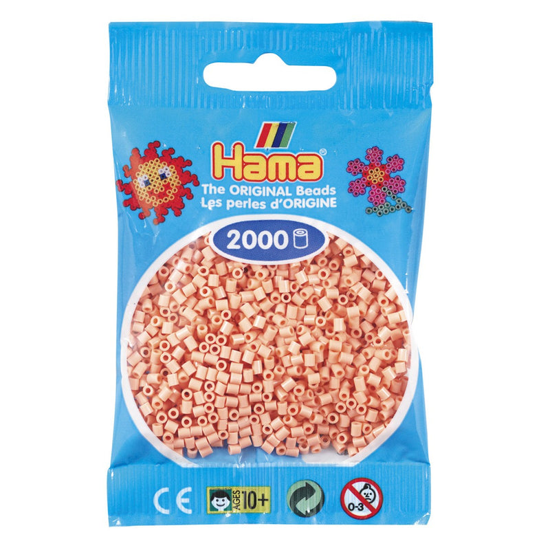 Hama Mini - strijkkralen - 2000 stuks - matt rose 26