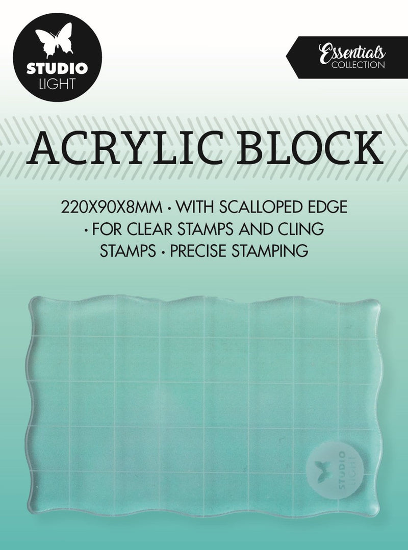 SL Essentials - clearstamp blok - 50x80x8 mm