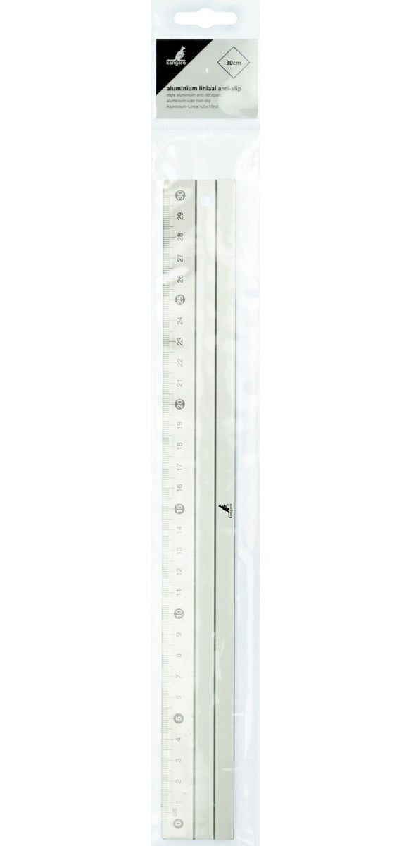 Kangaro - liniaal aluminium - 30 cm