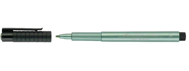 PITT artist pen - metal green
