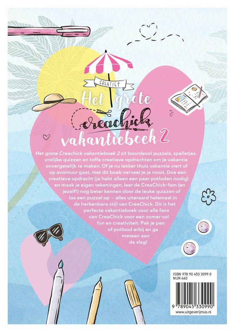 Boek - Het grote CreaChick vakantieboek 2
