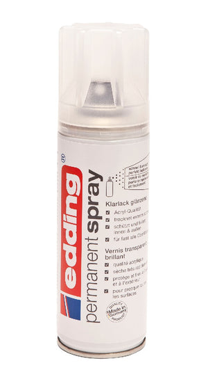 edding 5200 permanent spray - 200 ml - vernis - glans
