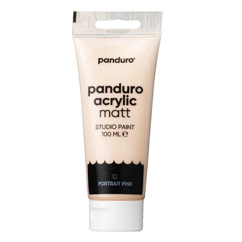 Panduro acrylverf mat - 100 ml - zalm