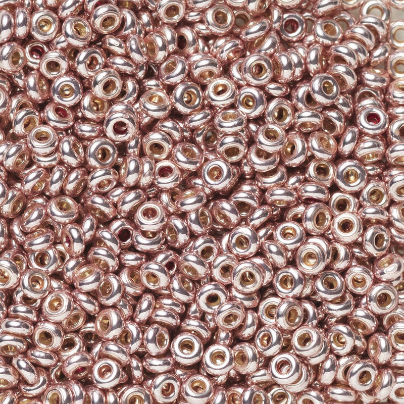 TOHO Demi kralen - 11/0 - #PF552 metaal roségoud