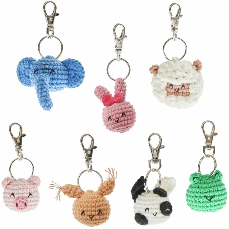 Ricorumi haakpakket - sleutelhangers Chingu - Animals