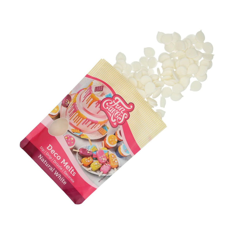 FunCakes Deco Melts - 250 gram - natural white