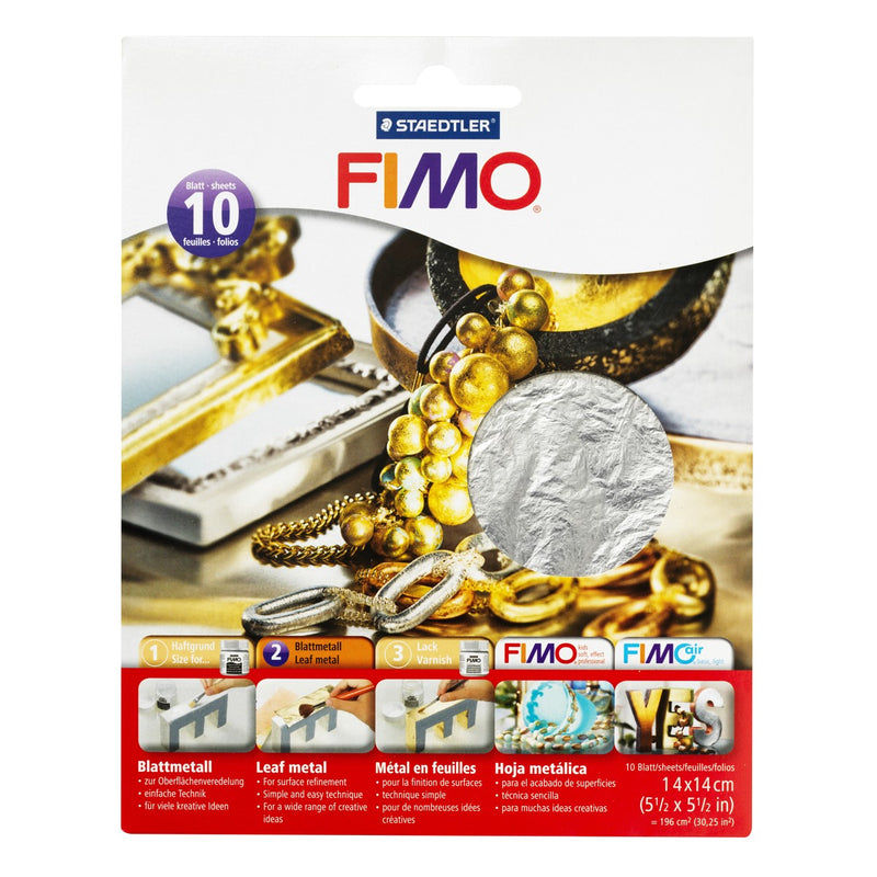 FIMO bladmetaal - zilverkleurig