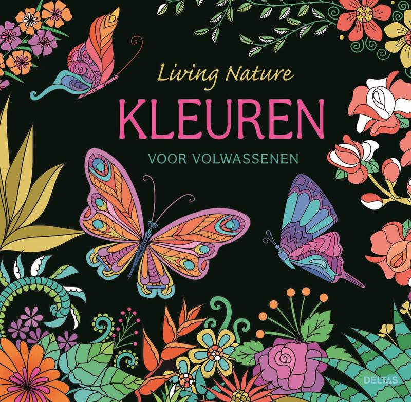 Kleurboek - Kleuren voor volwassenen - Living nature
