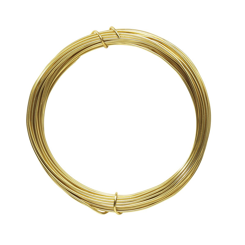 Wikkeldraad - 5 meter - 1 mm - goudkleurig