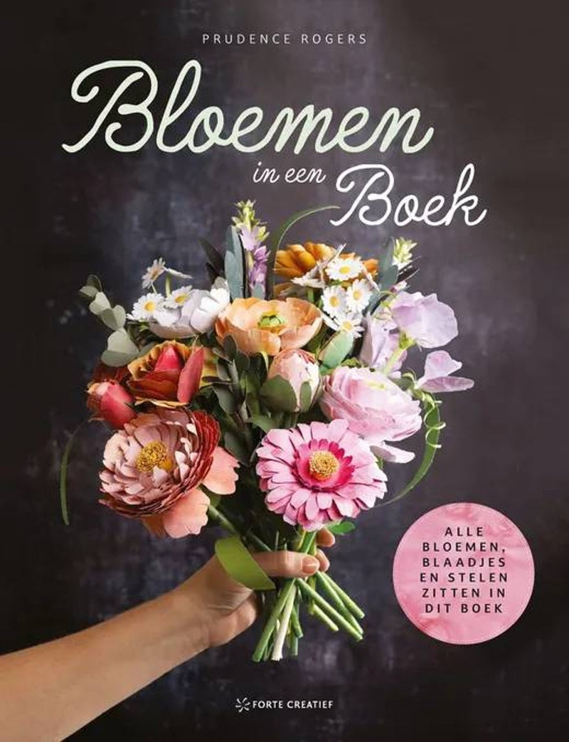 Boek - bloemen in een boek