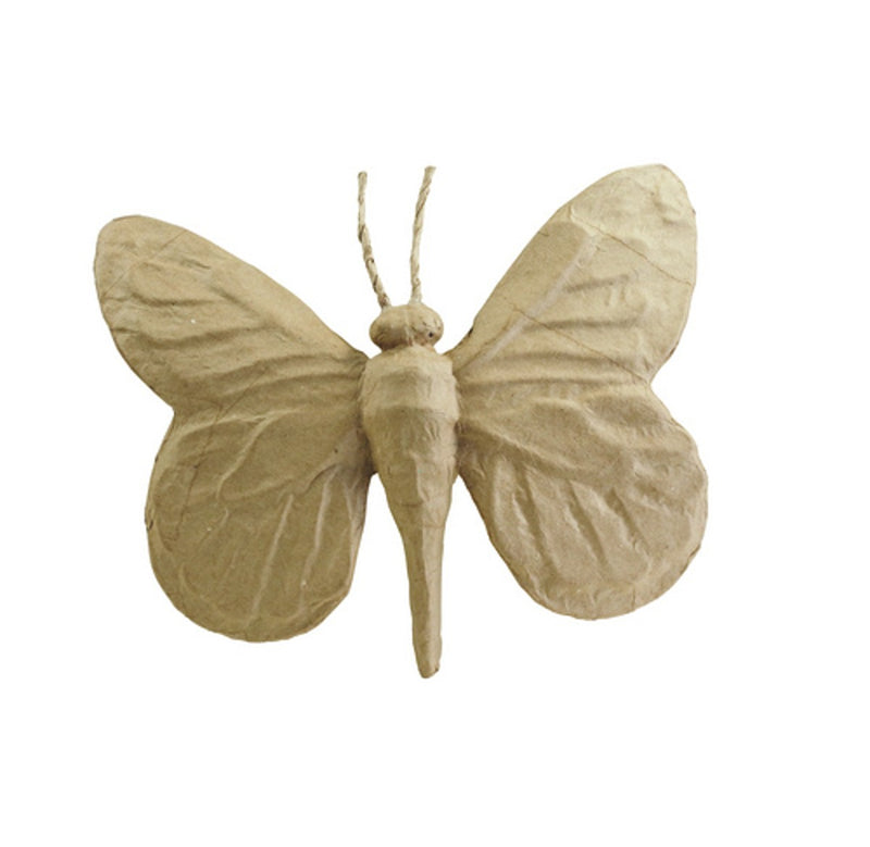 Papier-maché figuur - vlinder
