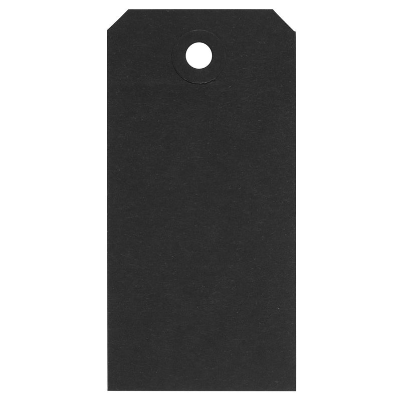 manila tags 5x10 cm - 20 stuks zwart