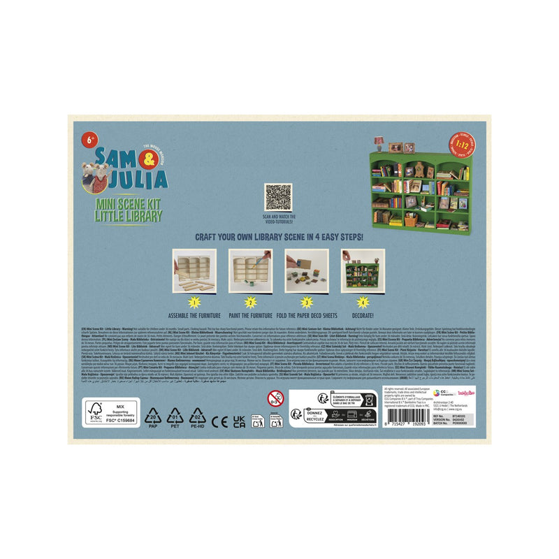 Het Muizenhuis - scene kit - bibliotheek