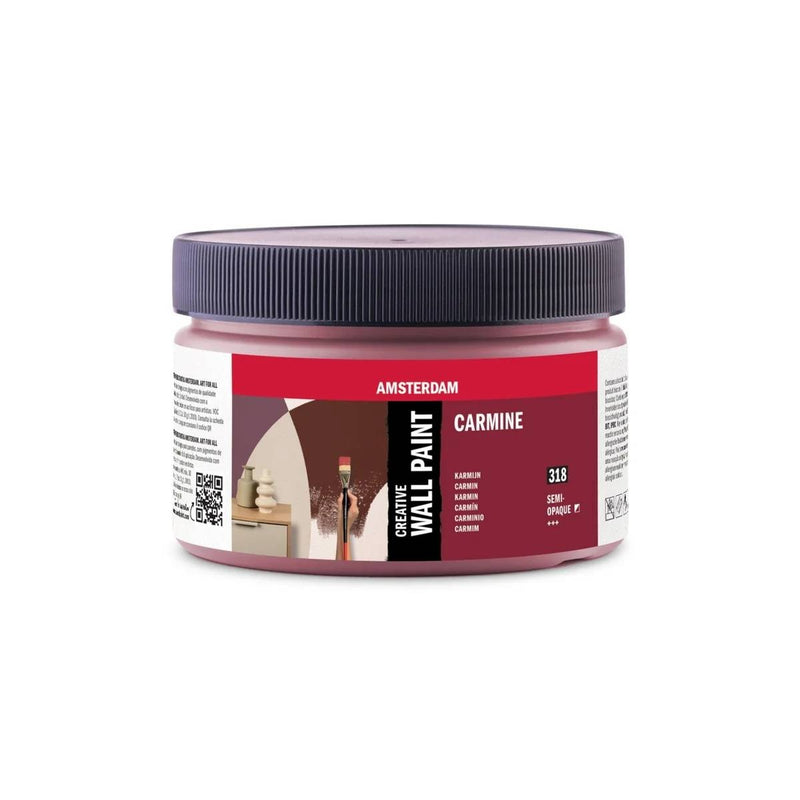 Amsterdam Creative Wall Paint - 250 ml - 318 carmine