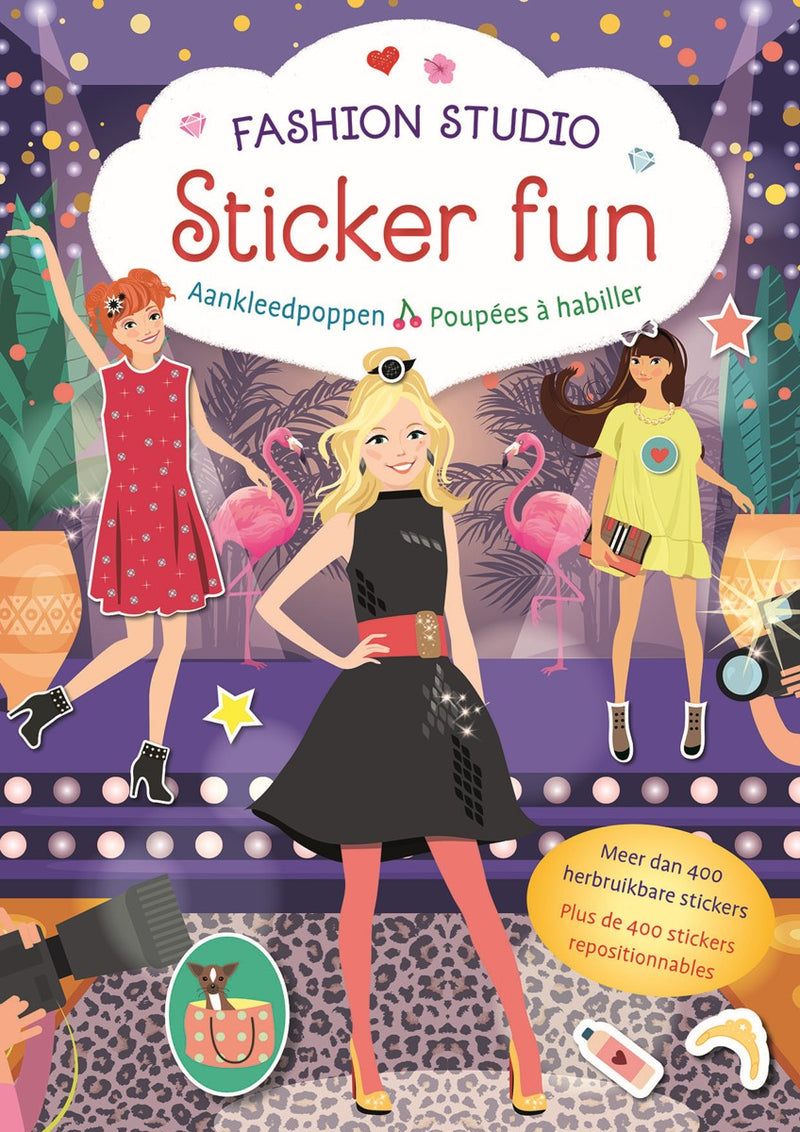 Boek - stickerboek - Fashion Studio Sticker Fun