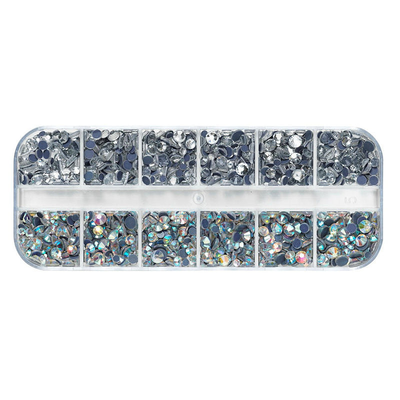 Strass steentjes - 1600 stuks - helder