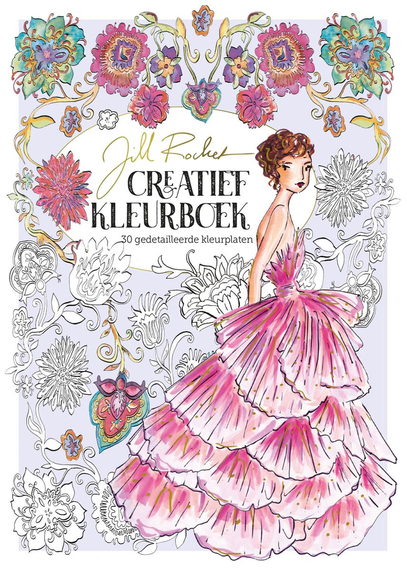 Kleurboek - Jill Rocket: Creatief kleurboek
