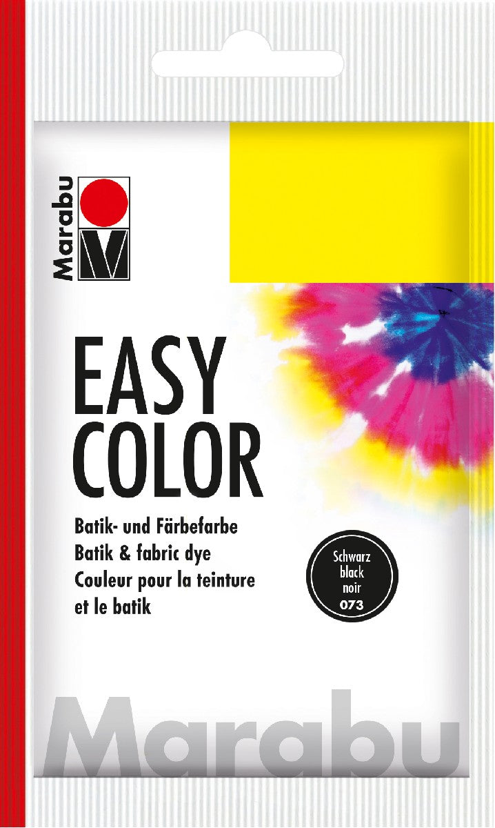 Marabu Easy Color batik verfzakje - zwart
