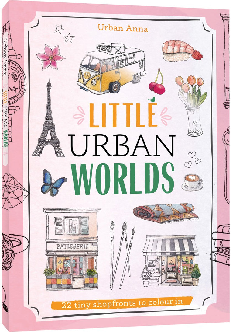 Kleurboek - Urban Anna - Little urban worlds