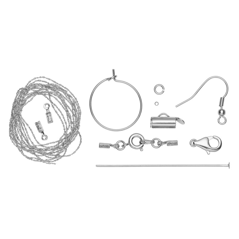 Panduro sieraden onderdelenset - 925 Sterling verzilverd