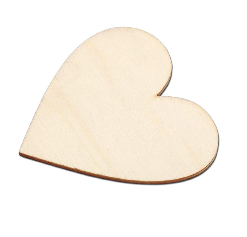 Houten hart - 22,5 cm