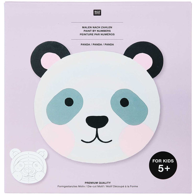 Kids schilderen op nummer set - panda