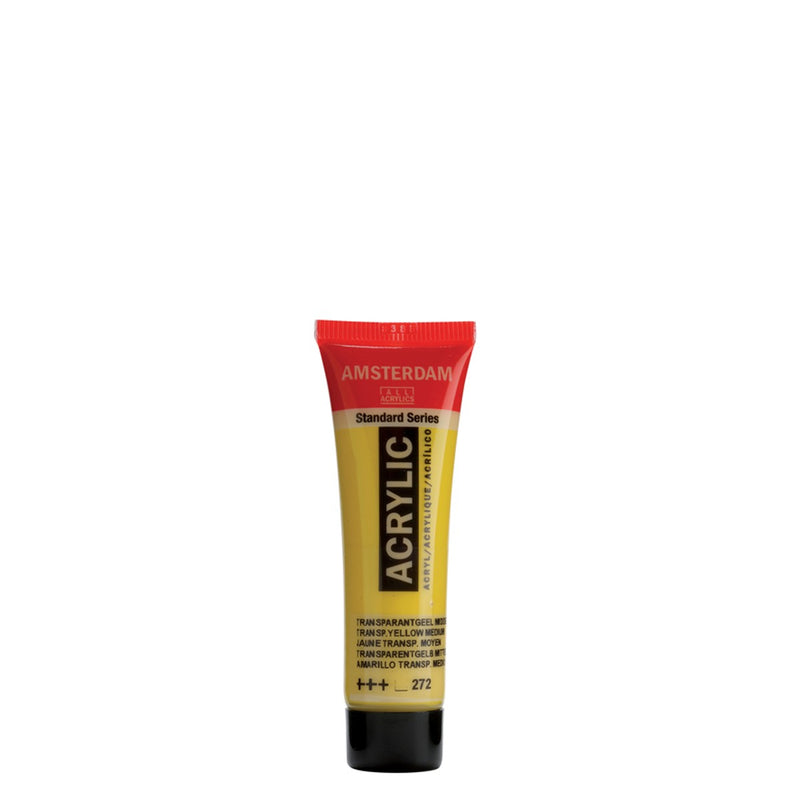 Amsterdam acrylverf - 20 ml - transparantgeel middel 272