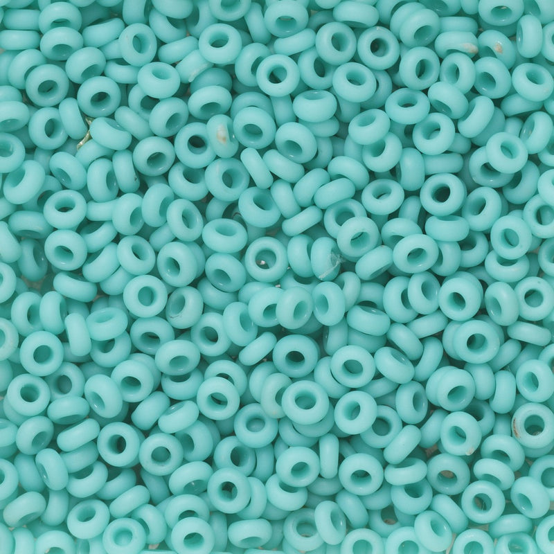TOHO Demi kralen - 11/0 - #55F turquoise mat
