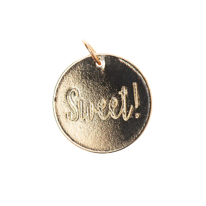 Mix It Up - hanger "sweet" 17 mm - goudkleurig