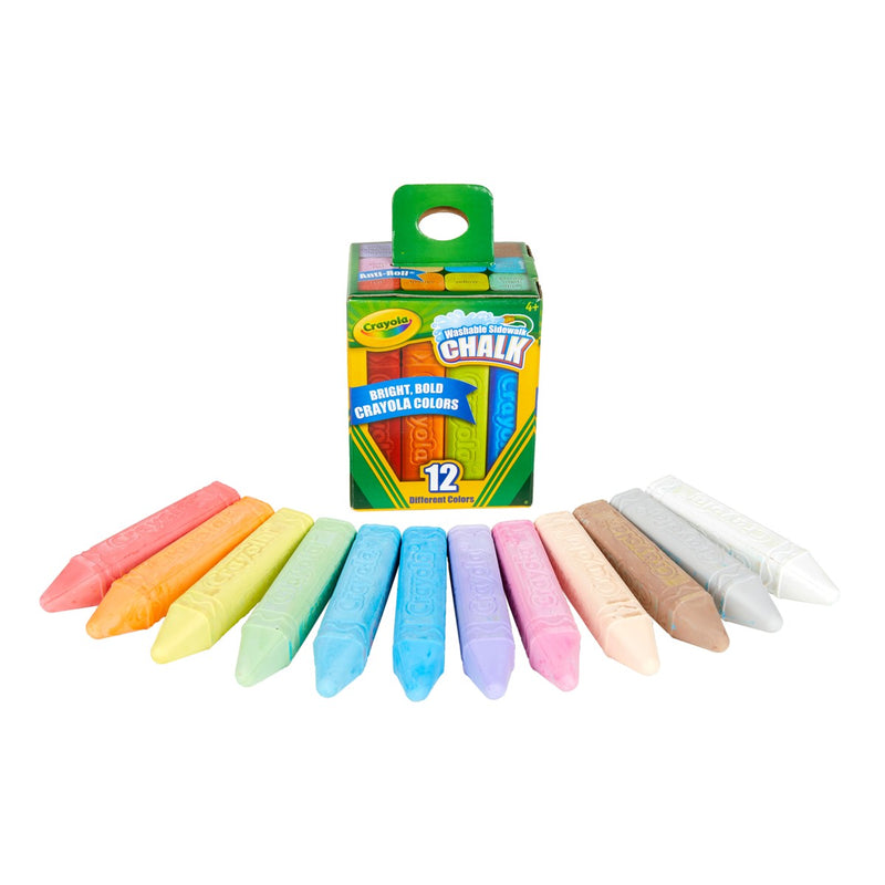 Crayola stoepkrijt - 12 stuks