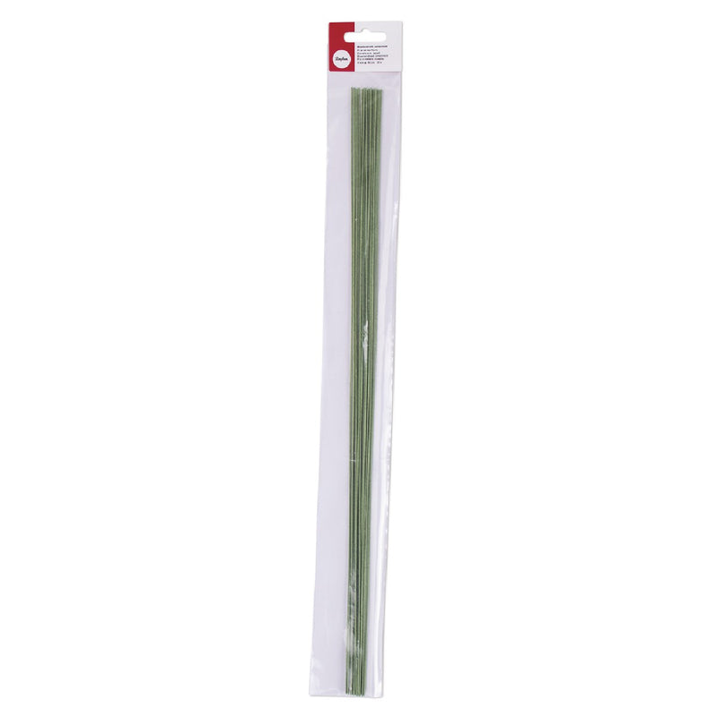 Bloemendraad - 50 cm/1 mm - 20 stuks - groen