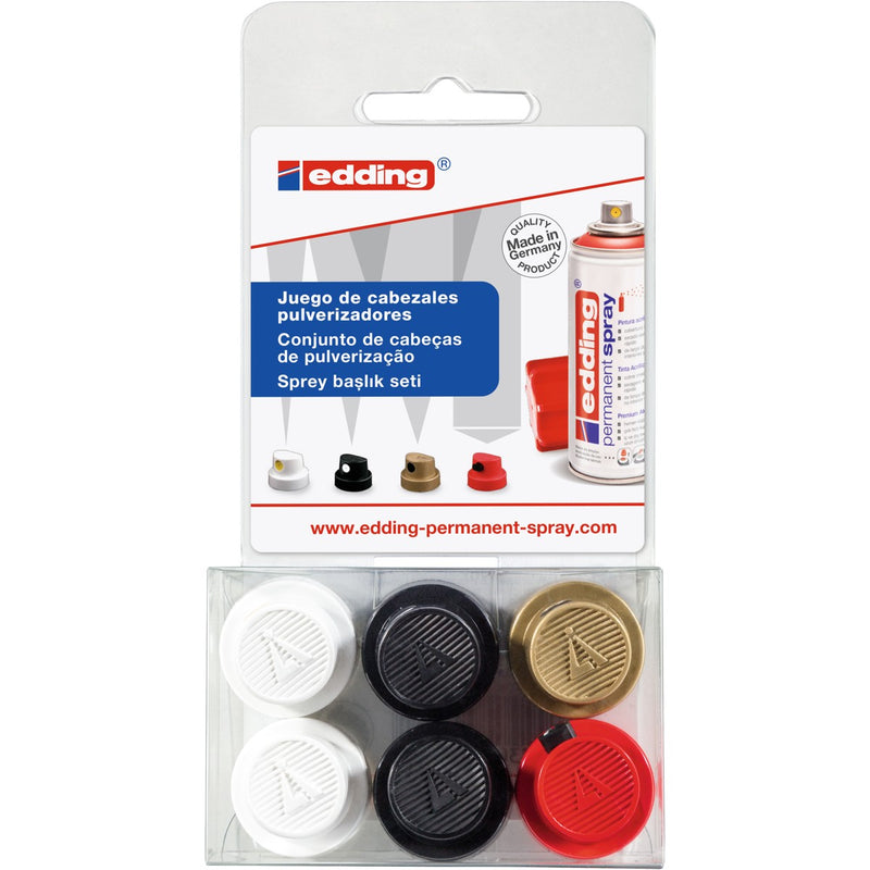 edding 5200 permanent spray - spuitkoppen set