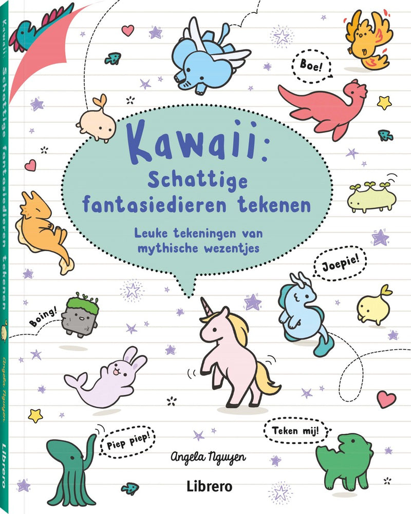 Boek - Kawaii - Schattige fantasiedieren tekenen