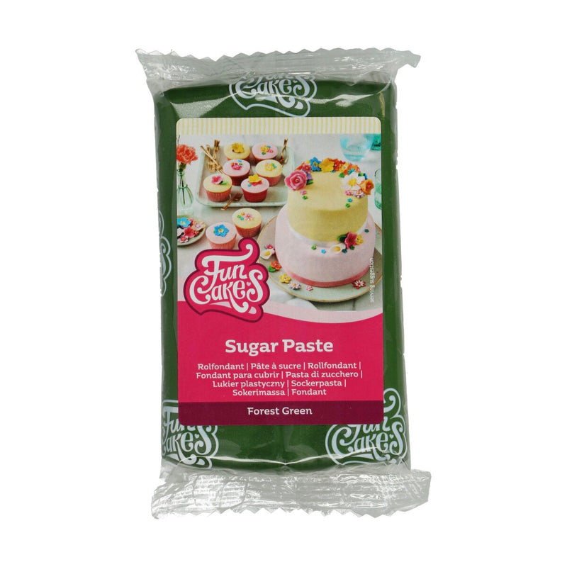 FunCakes rolfondant - 250 gram - forest green