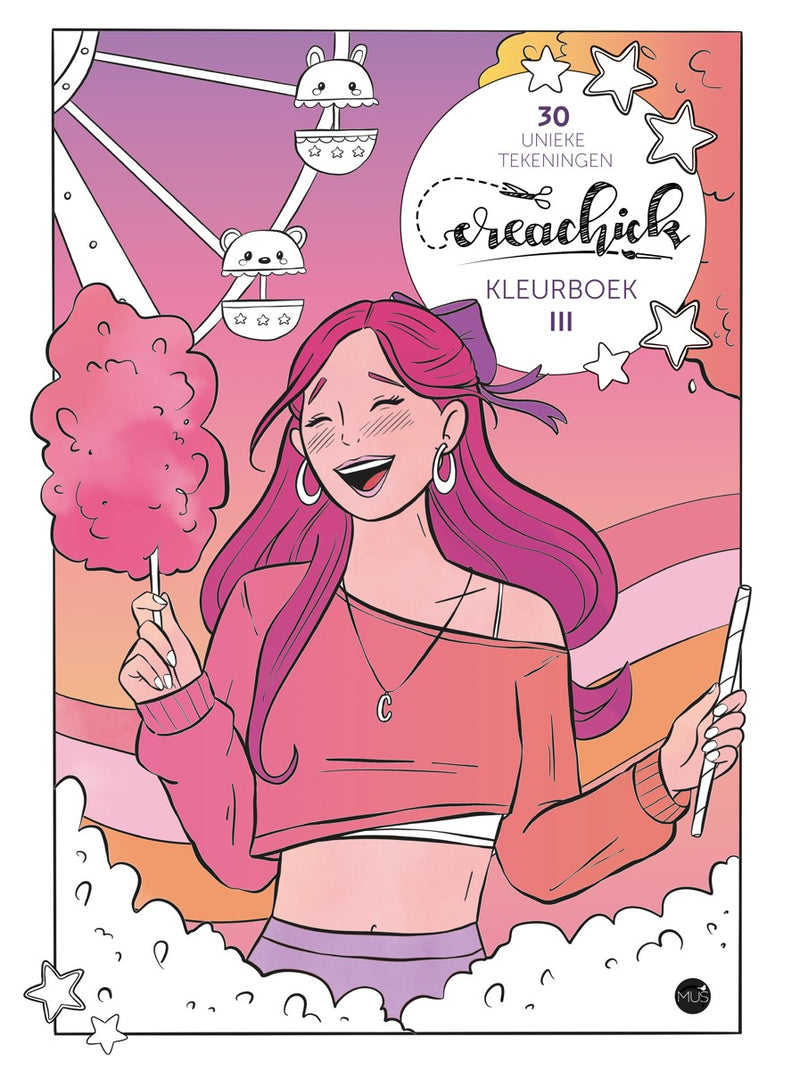Kleurboek - CreaChick kleurboek III