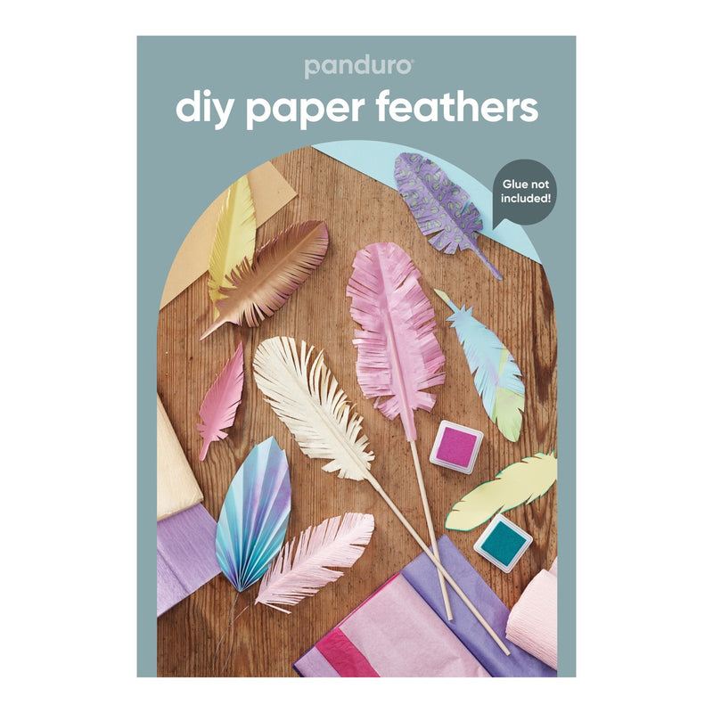 Panduro DIY kit - Paper Feathers