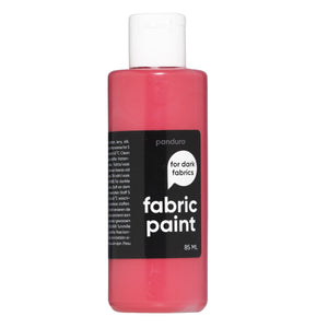 Panduro Fabric Paint - donkere stoffen - rood
