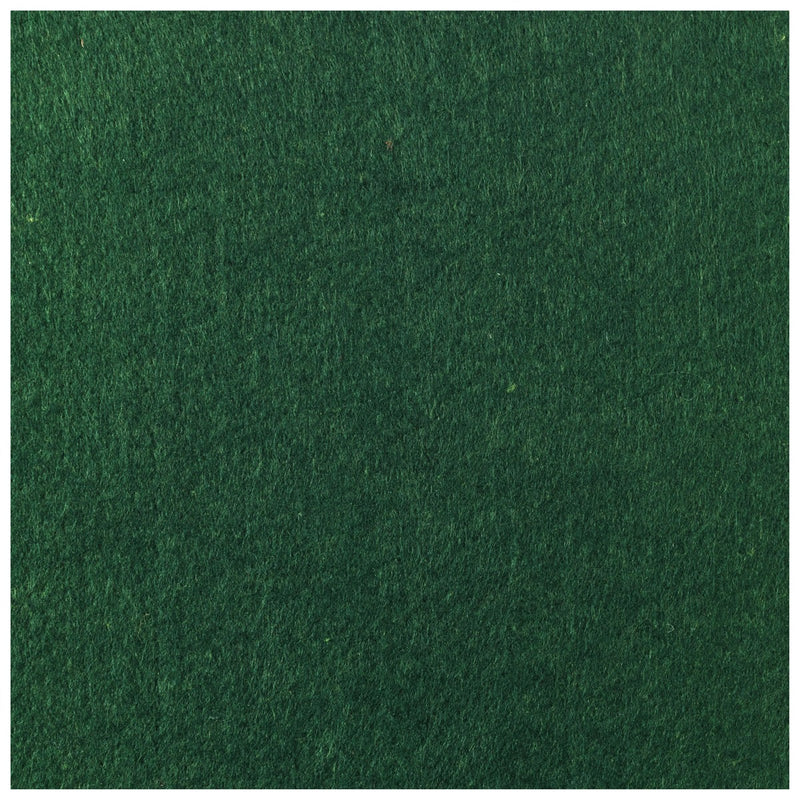Stevig vilt - 40x40 cm - 3 mm - donkergroen