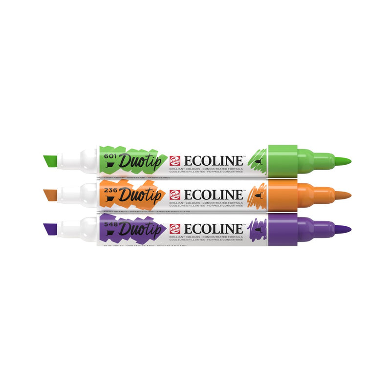 Ecoline Duotip markers set - 3 stuks - secundair