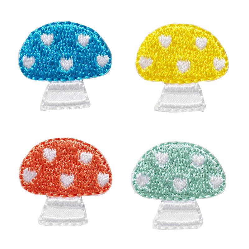 Iron-on plaatjes - paddenstoelen