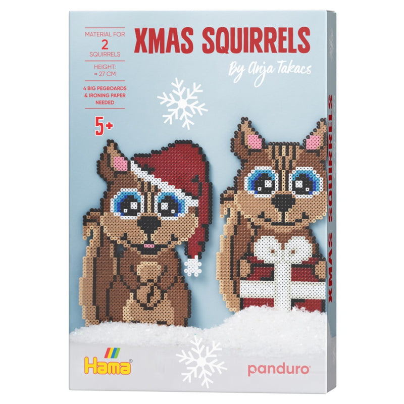 Hama Midi strijkkralen set - 5100 stuks - Xmas Squirrels