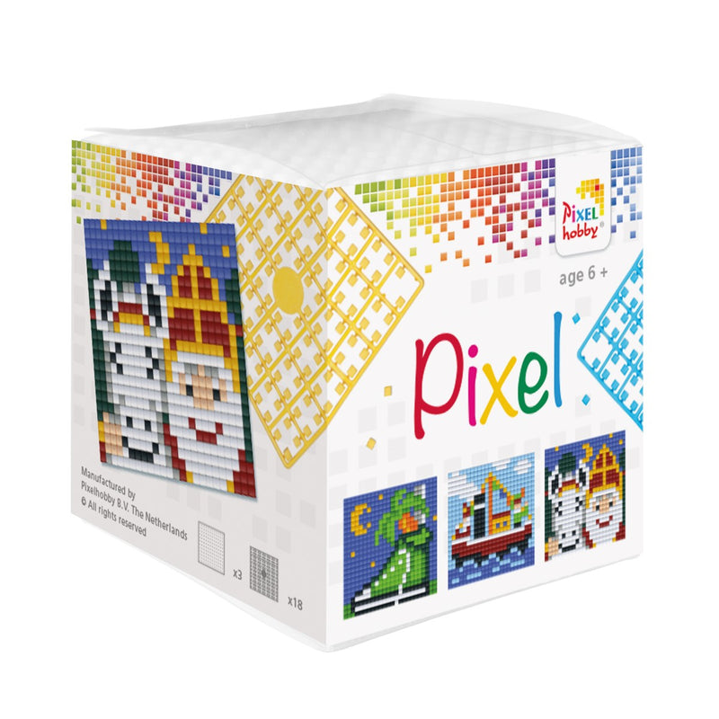 Pixelhobby kubus - 24-delig - Sinterklaas