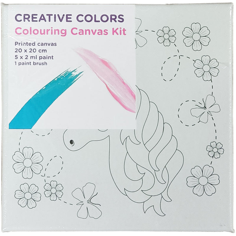 Panduro Junior DIY kit - Canvas Unicorn