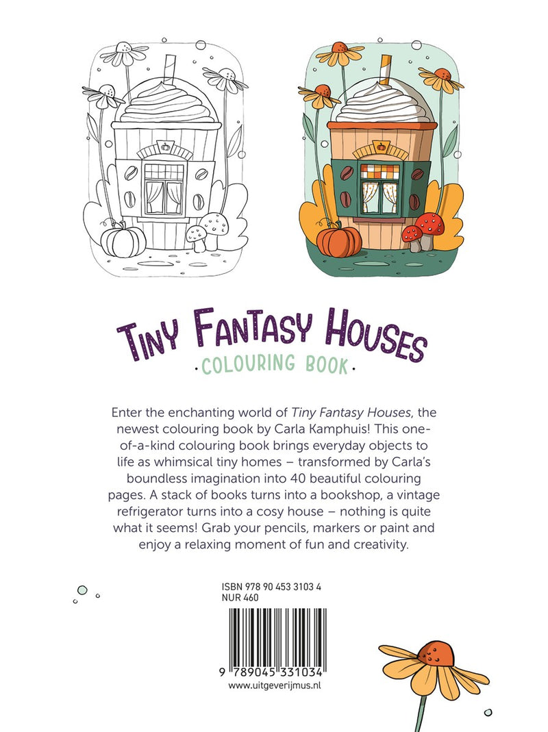 Kleurboek - Tiny Fantasy Houses