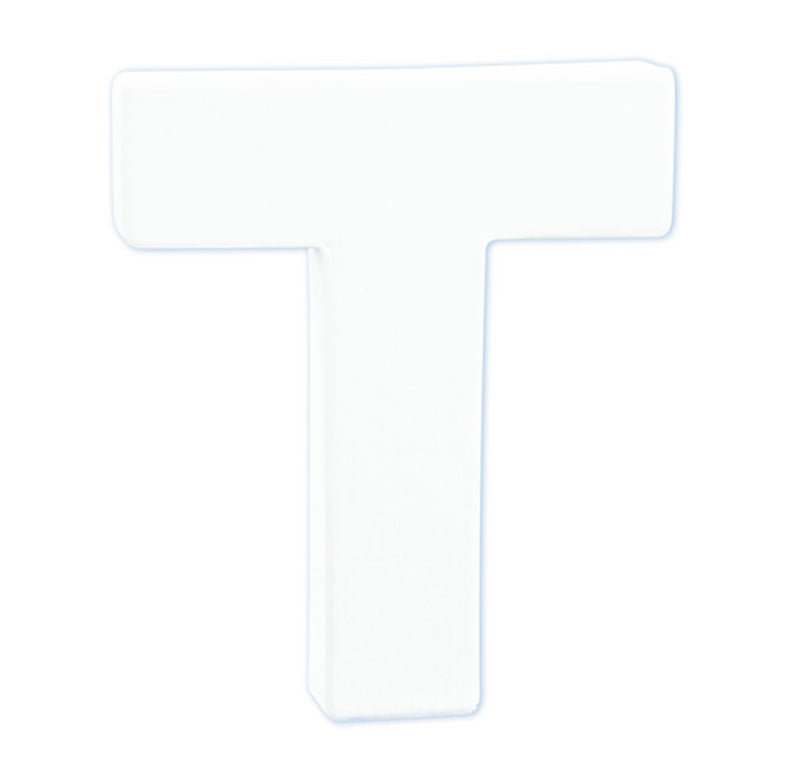 Décopatch - staande letter - 12 cm - T